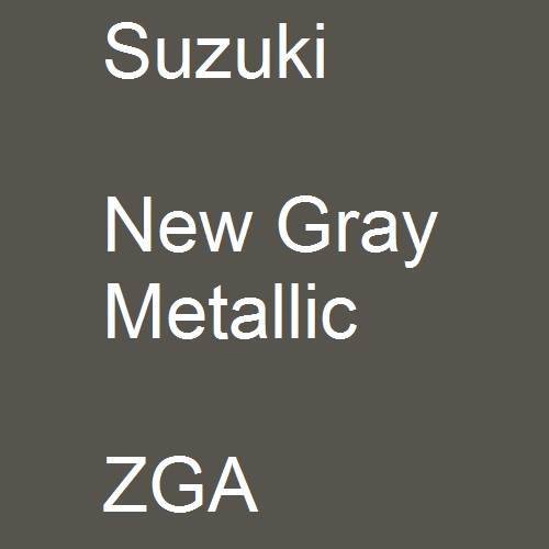 Suzuki, New Gray Metallic, ZGA.